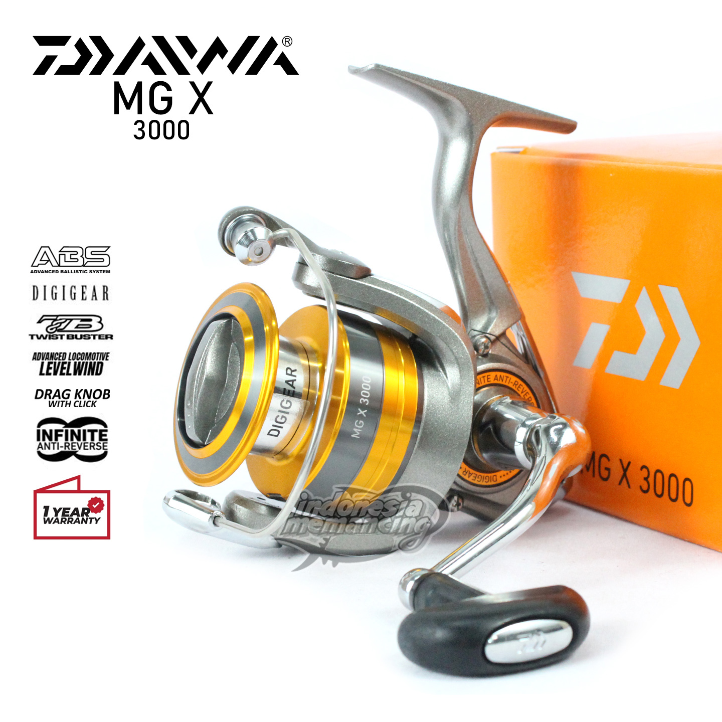 Reel Daiwa MG X