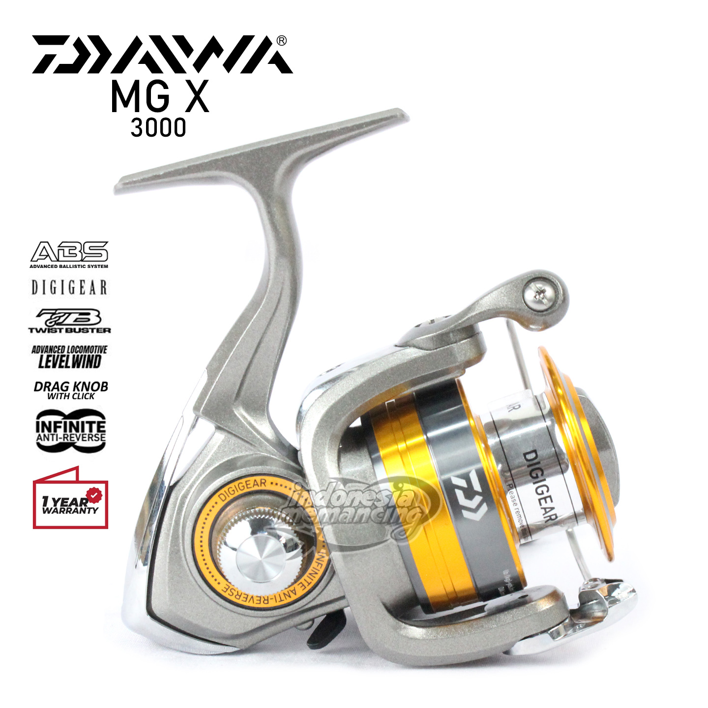 Reel Daiwa MG X - Gambar 3