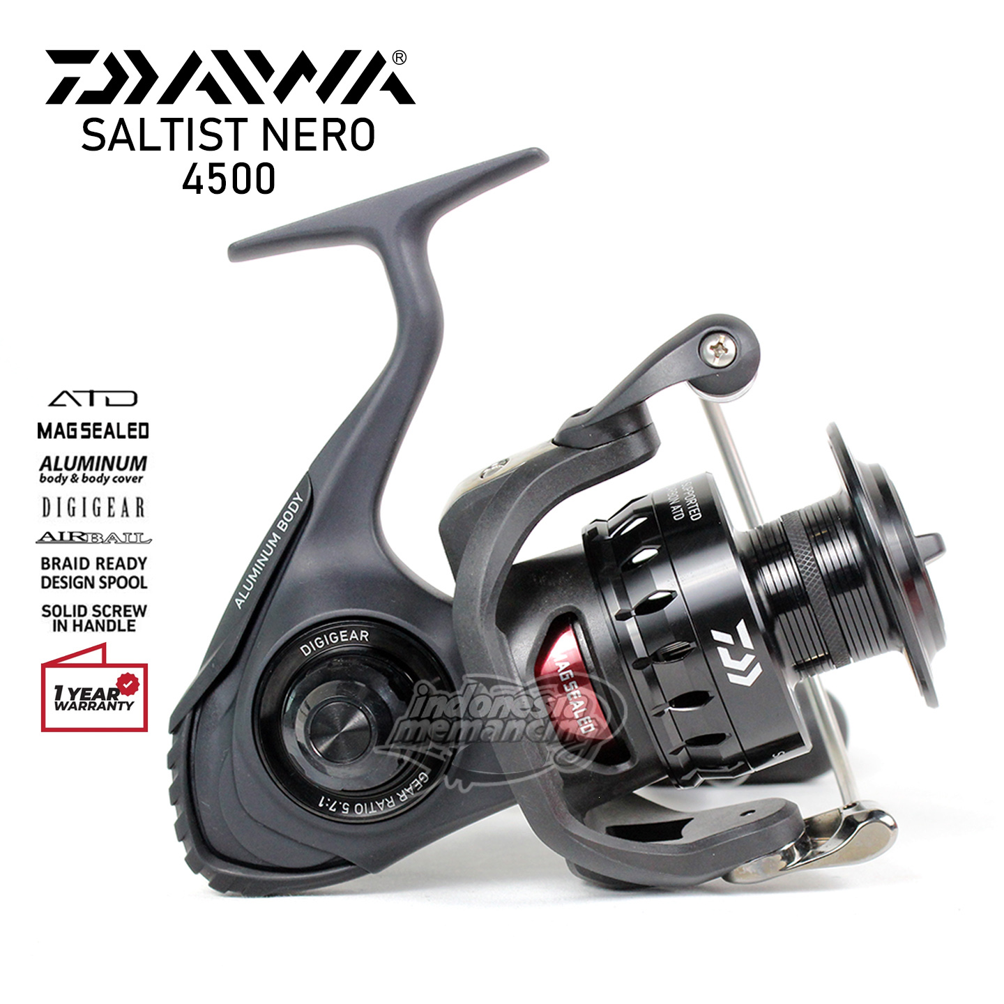Reel Daiwa Saltist Nero - Gambar 3