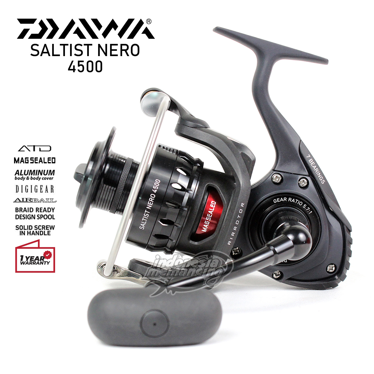 Reel Daiwa Saltist Nero - Gambar 4