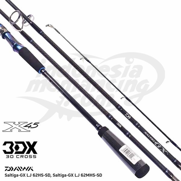 Joran Daiwa Saltiga Gx Lj Light Jigging Indonesia Memancing