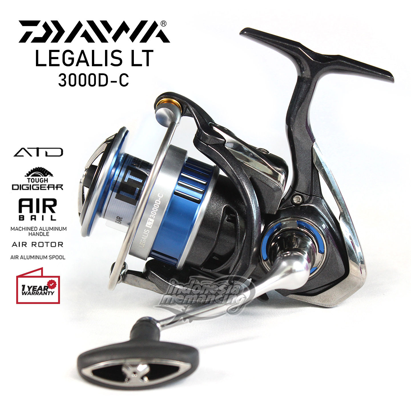 Reel Daiwa Legalis LT - Gambar 2