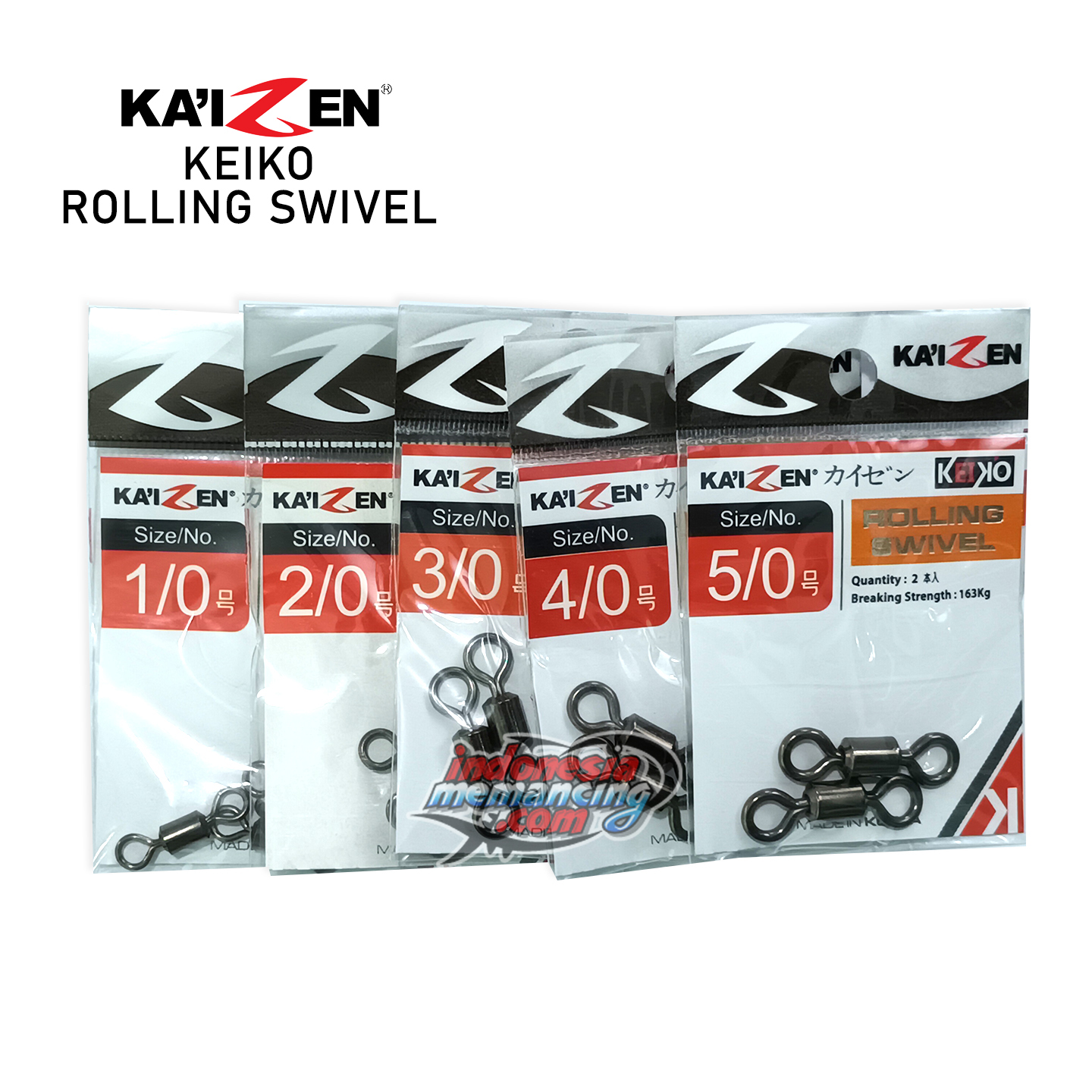 Swivel Kaizen Keiko Rolling Swivel - Gambar 4