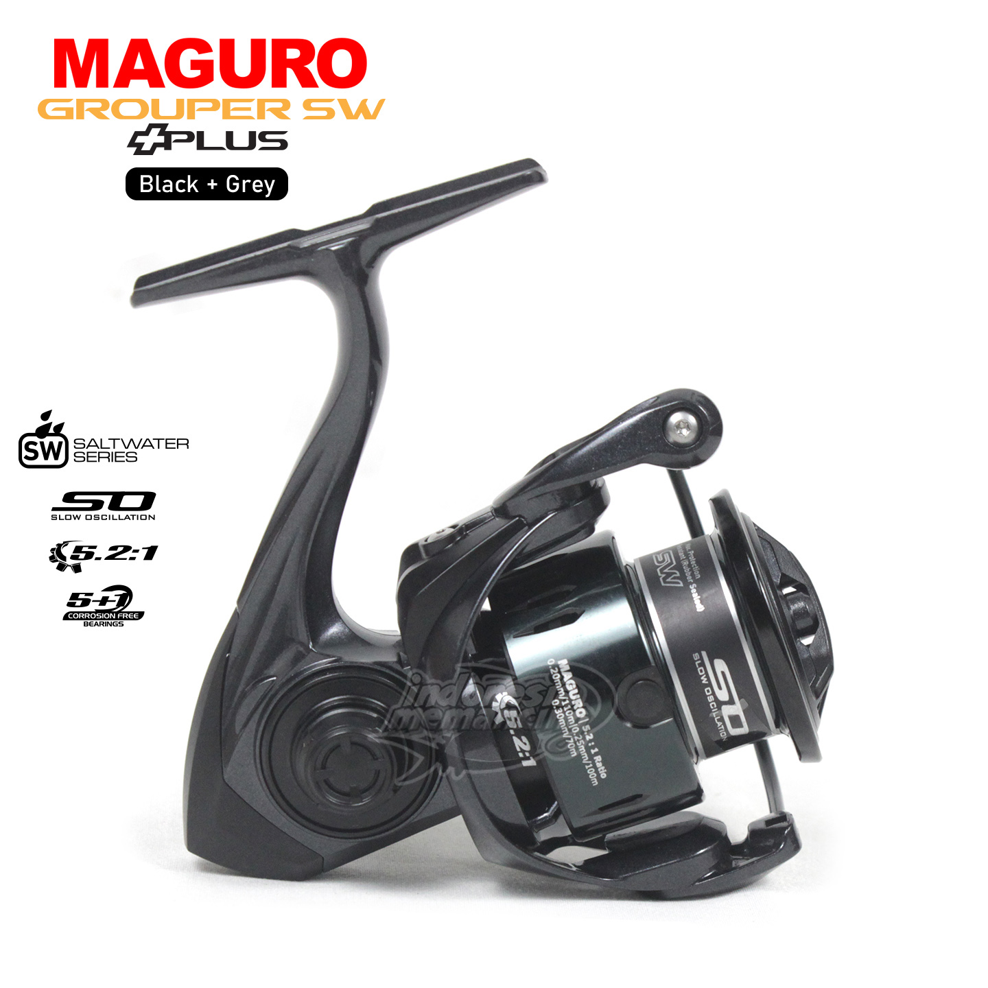 Reel Maguro Grouper SW Plus - Gambar 4