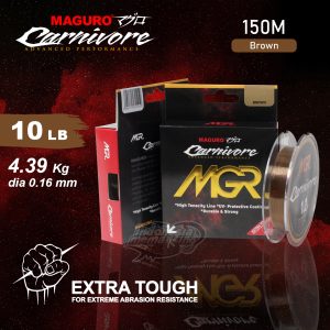 Carnivore Brown 150M 10LB