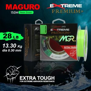 Extreme Premium 150 M Neon Green 28 LB