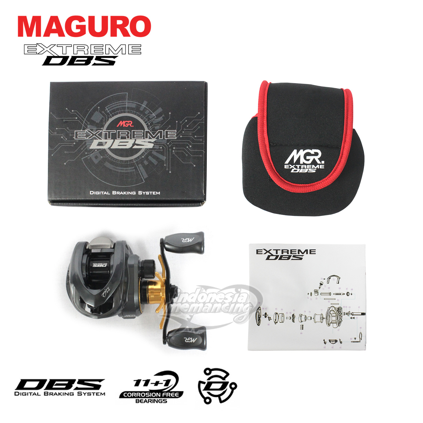 Reel Maguro Extreme DBS - Gambar 4